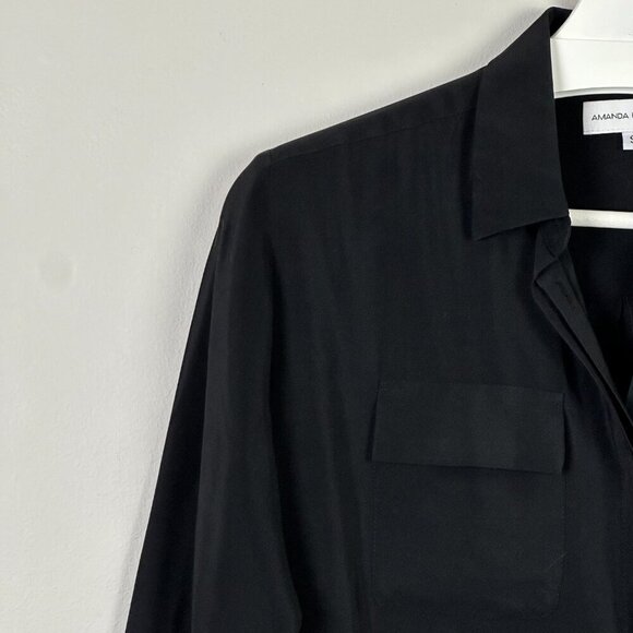 Amanda Uprichard Silk Shirt Dress - Picture 4 of 10